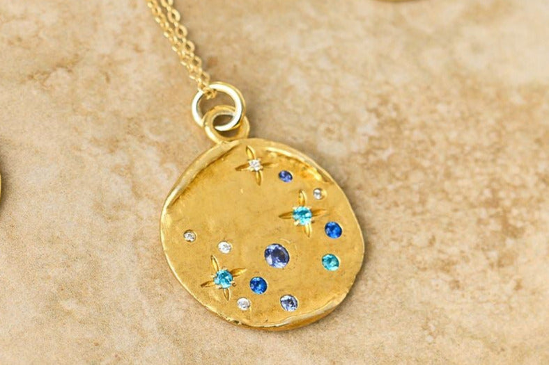 Indigo & Wolfe - Sapphire Necklace