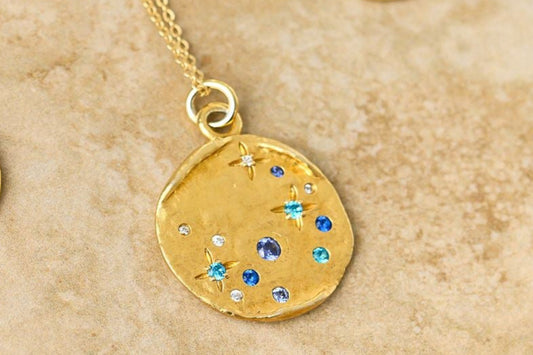 Indigo & Wolfe - Sapphire Necklace
