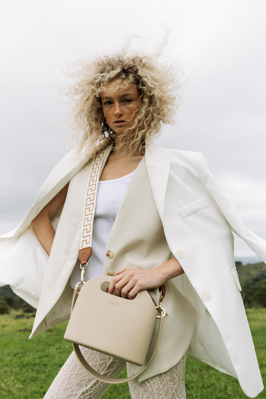 Nim The Label - Shoulder Strap - Creme/Latte Key