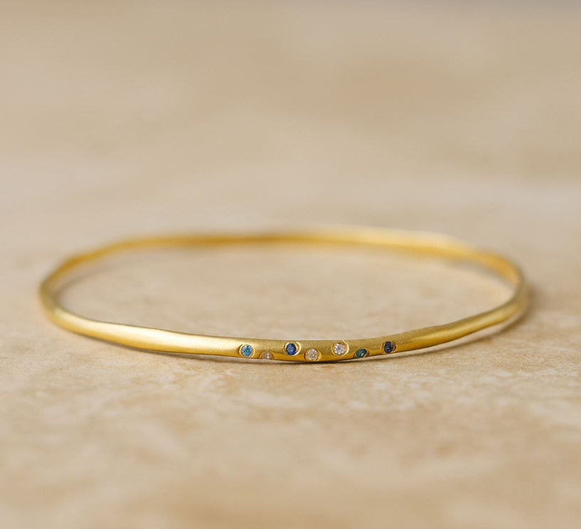 Indigo & Wolfe - Opal Bangle