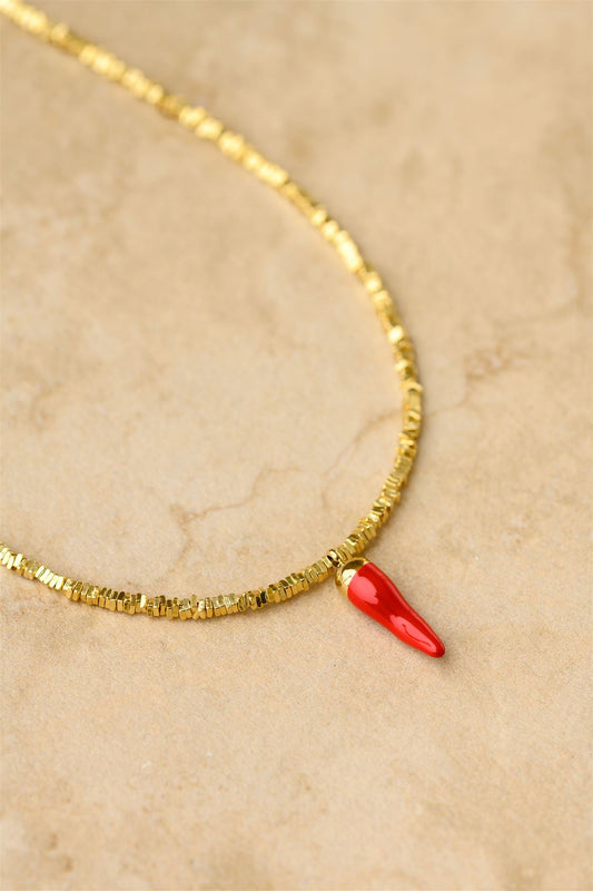 Indigo & Wolfe - Cornicello Necklace