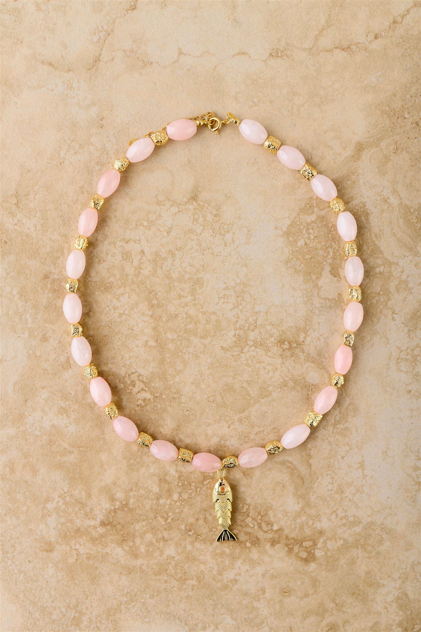 Indigo & Wolfe - Goia Necklace - Rose