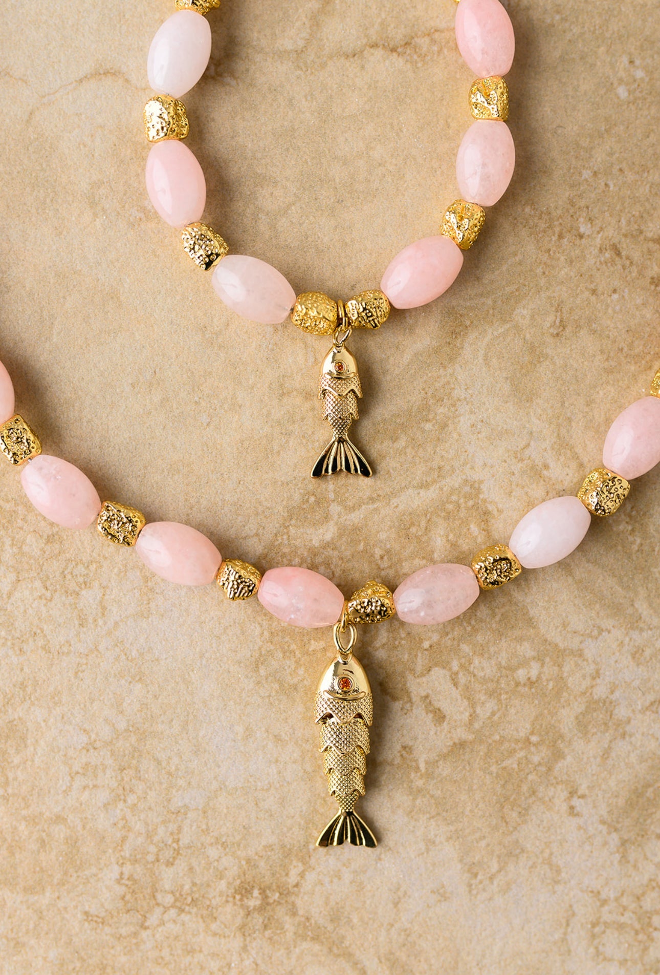 Indigo & Wolfe - Goia Bracelet - Rose