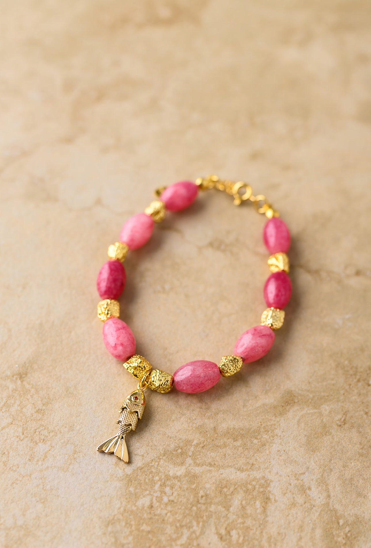Indigo & Wolfe - Goia Bracelet - Pink