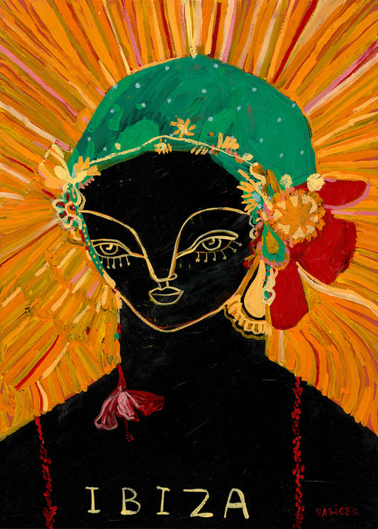 Jai Vasicek - Mujer De Ibiza Limited Edition Print + Framing