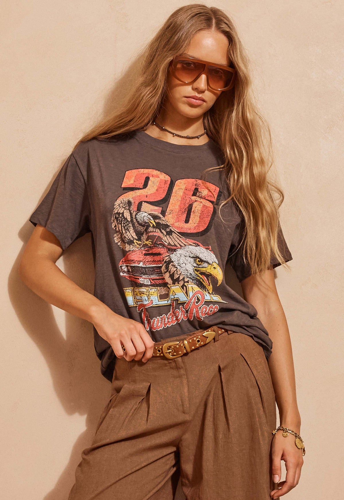 Spell - Island Thunder Tee - Charcoal