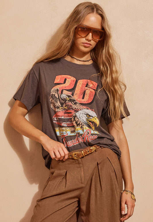 Spell - Island Thunder Tee - Charcoal