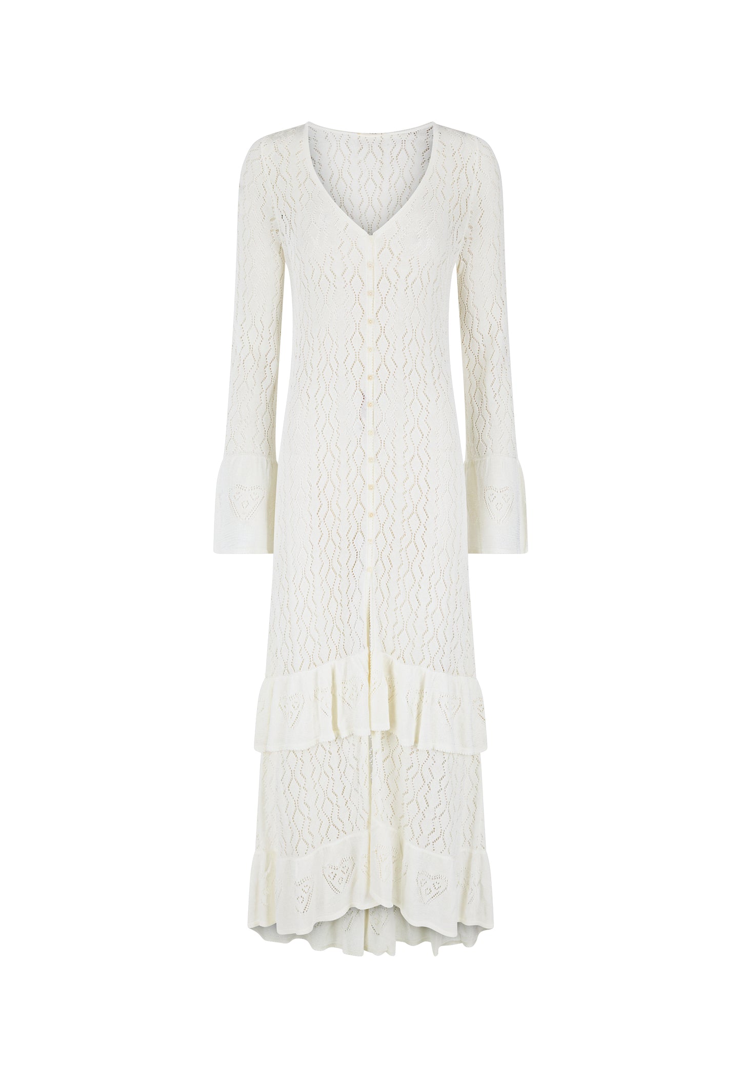 Spell - Jessa Pointelle Duster - Vintage Cream