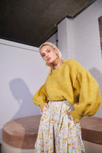 Load image into Gallery viewer, La Boheme Girls - Zola Cropped Knit Jumper - Butterscotch
