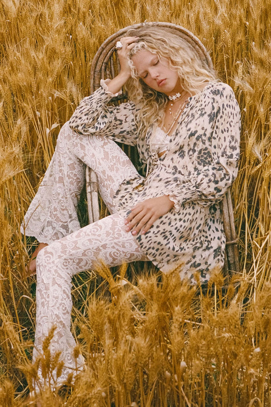 Spell - Labyrinth Lace Bells - Cloud Cream