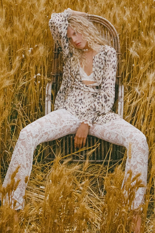 Spell - Labyrinth Lace Bells - Cloud Cream