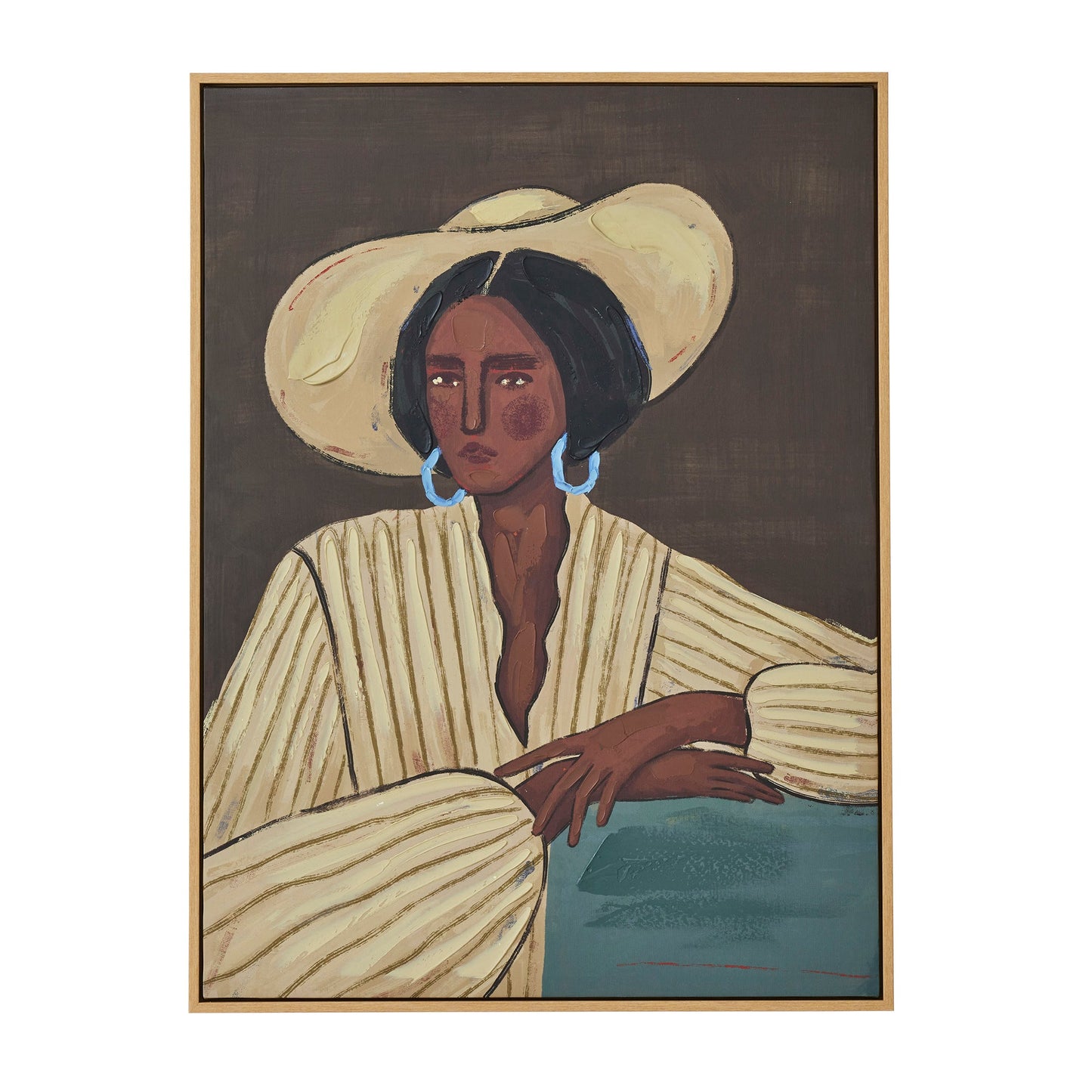 CTC - Leigh Natural Frame Oil Canvas