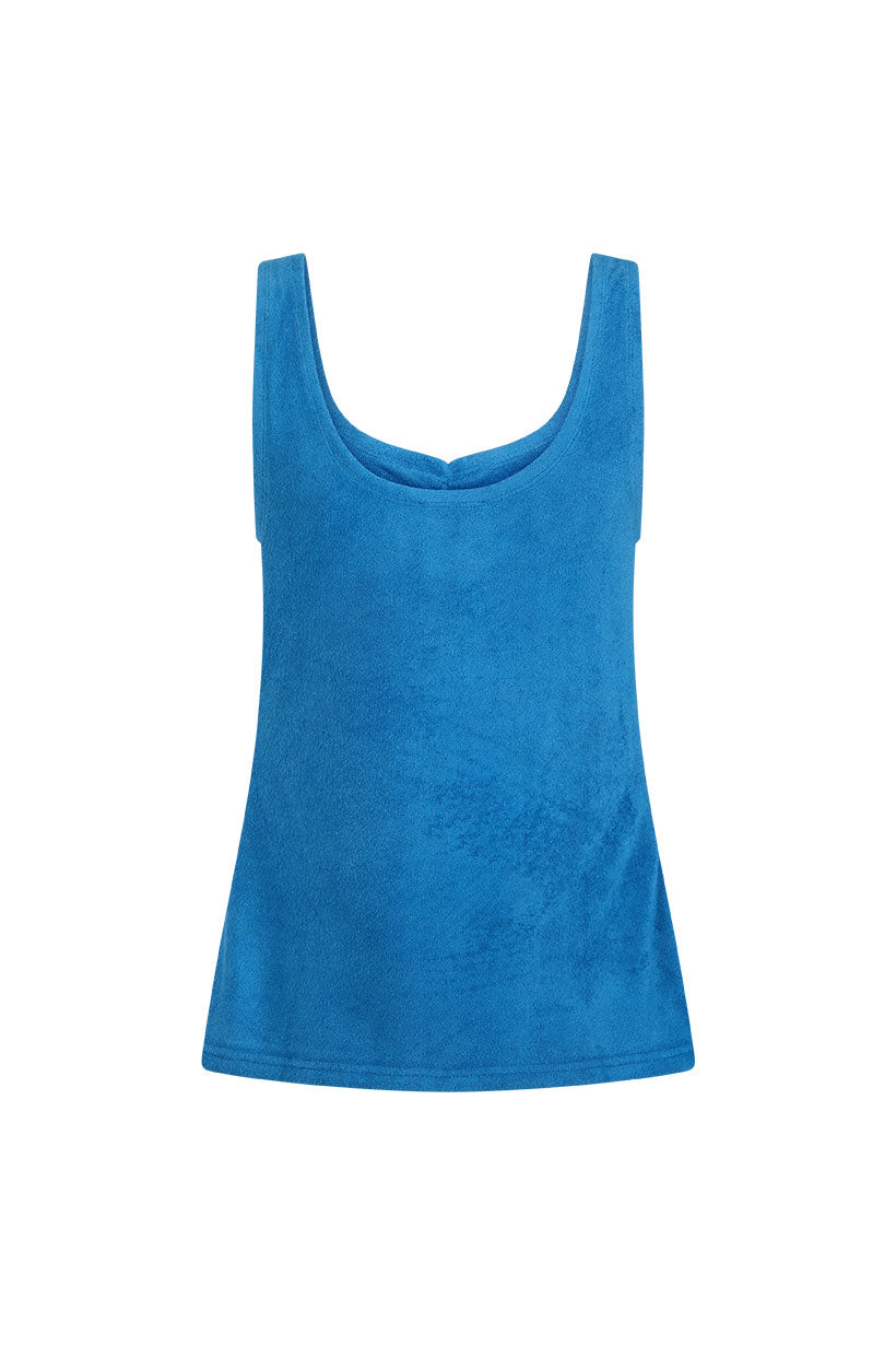 Spell - Luciana Terry Singlet - Azure Blue