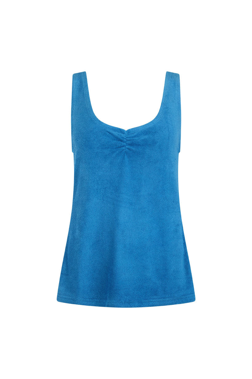 Spell - Luciana Terry Singlet - Azure Blue
