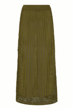 Load image into Gallery viewer, Marigold Mustang - Maggie Crochet Skirt - Olive
