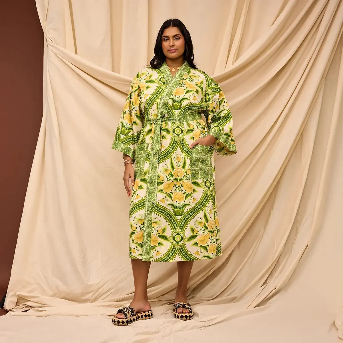 Sage X Clare - Margaret Cotton Robe