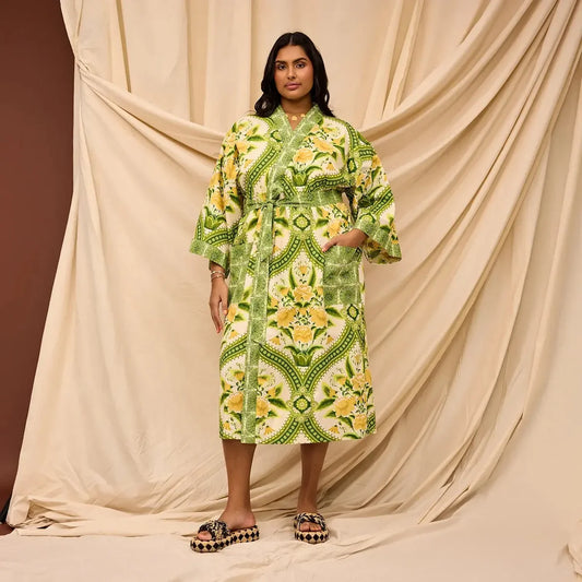 Sage X Clare - Margaret Cotton Robe