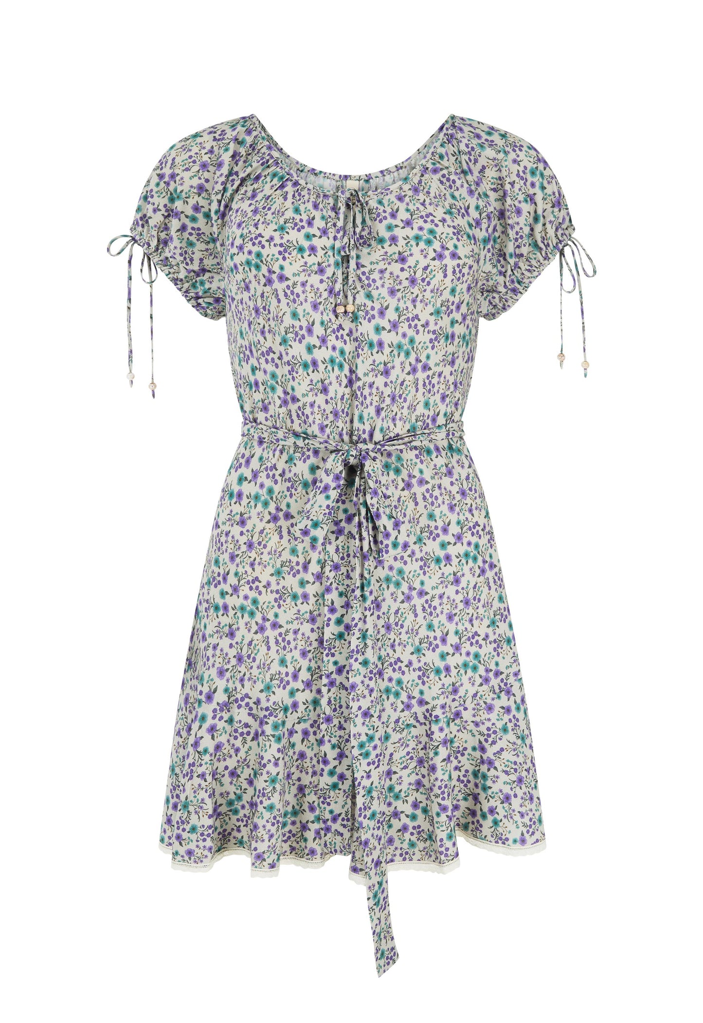 Spell - Mimi-Rose Mini Dress - Violet Fields