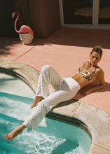 Load image into Gallery viewer, Poolside Paradiso - Mimosa Knit Pant - Gardenia
