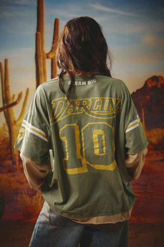 Sabbi - The Neigh Sayer Long Sleeve Tee - Green