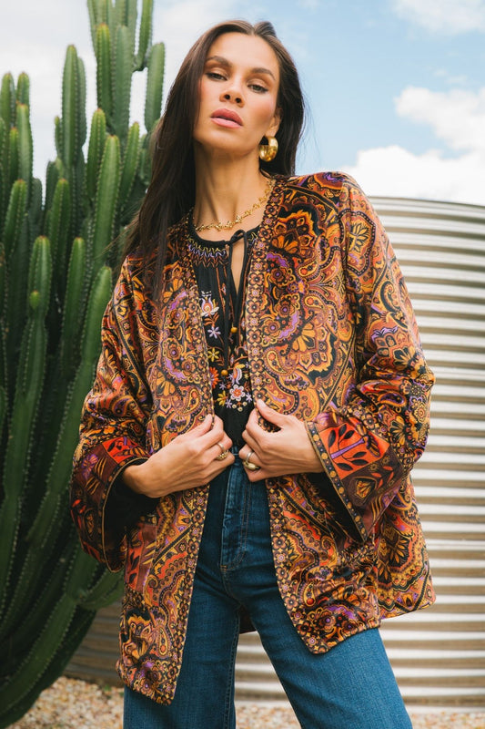 Nine Lives Bazaar - Janis Jacket - Ember