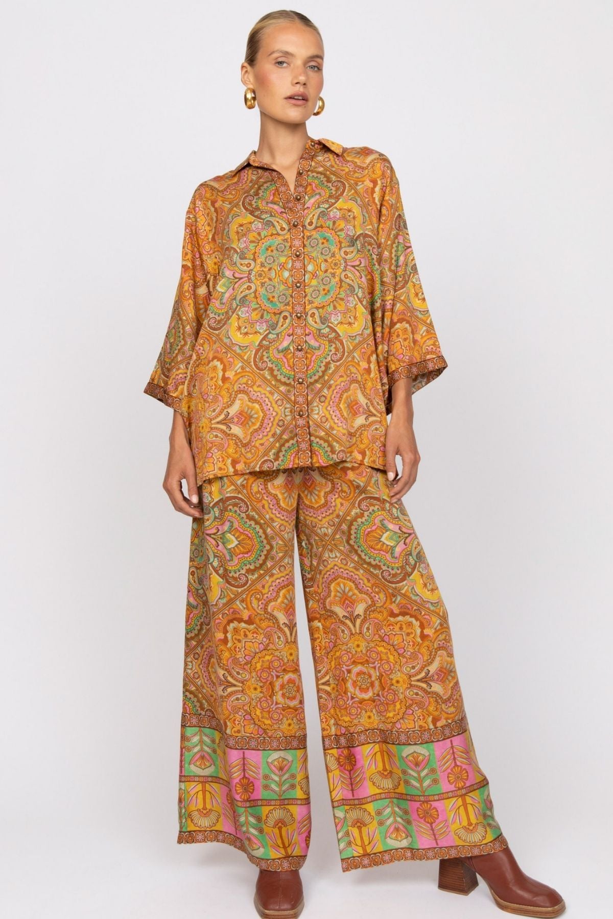 Nine Lives Bazaar - Paradise Pant - Cinnamon