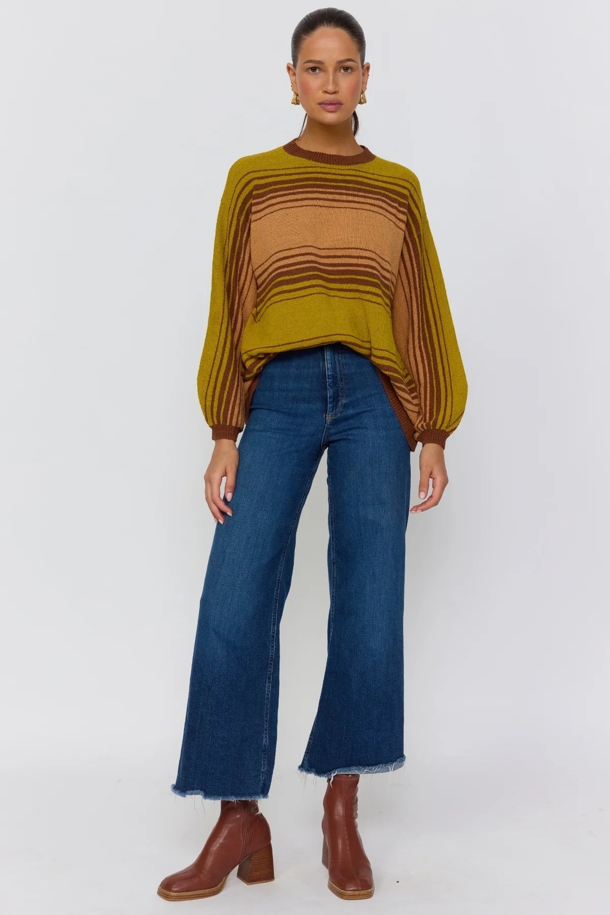 Nine Lives Bazaar - Zen Sweater - Moss