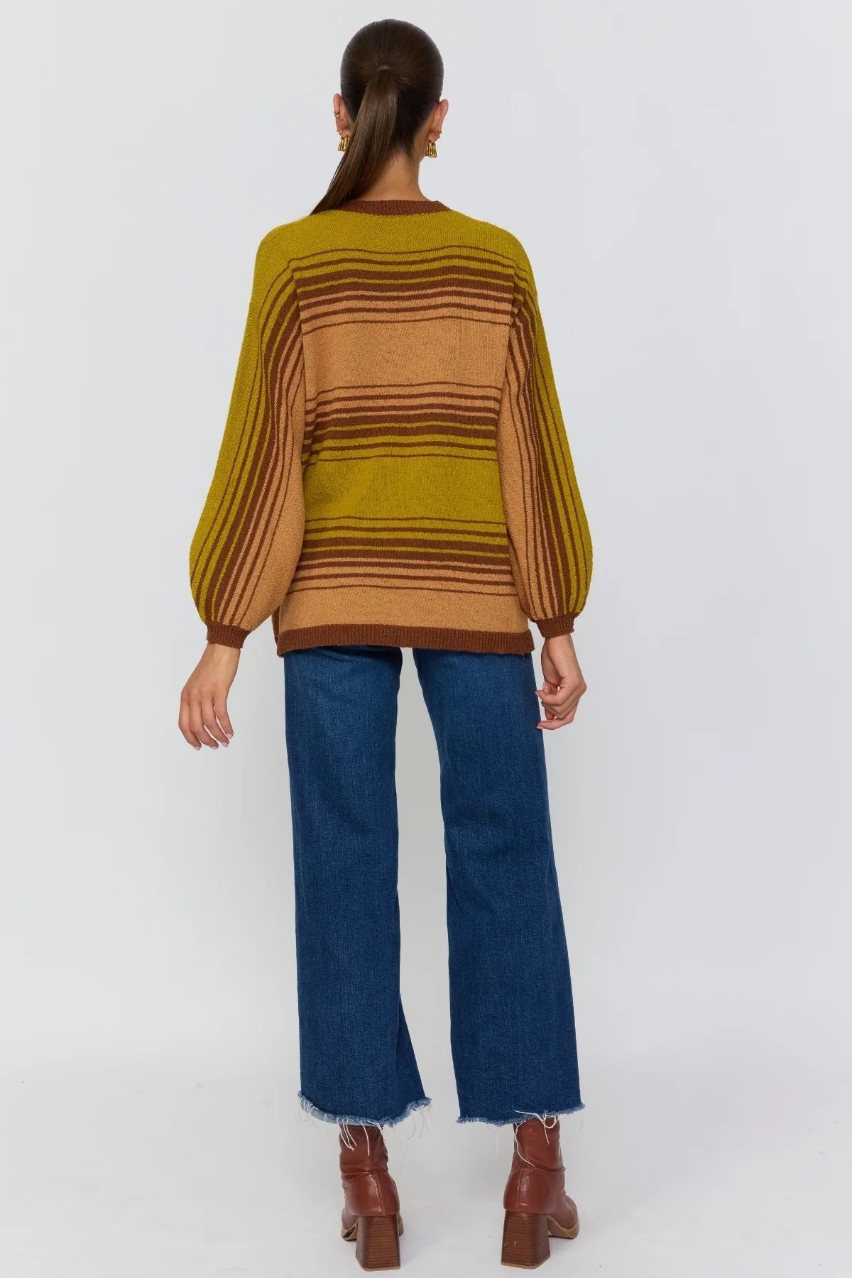 Nine Lives Bazaar - Zen Sweater - Moss