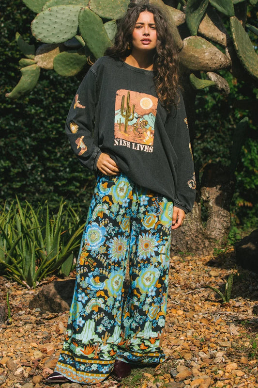 Nine Lives Bazaar - Sunday Pants - Twilight