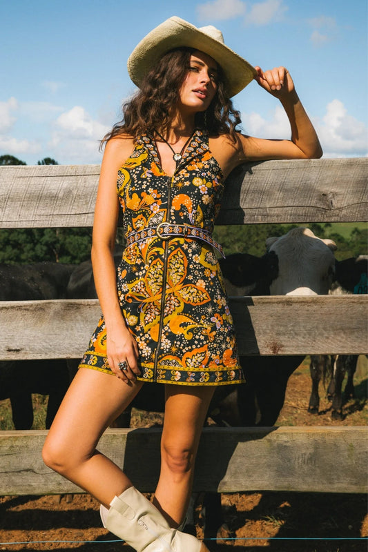 Nine Lives Bazaar - Chicago Mini Dress - Starlight