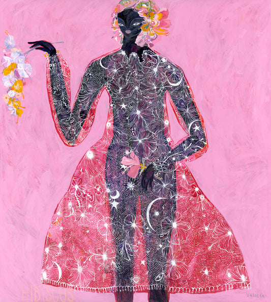 Jai Vasicek - 'Nocturne: The Laced Dress' Limited Edition Print