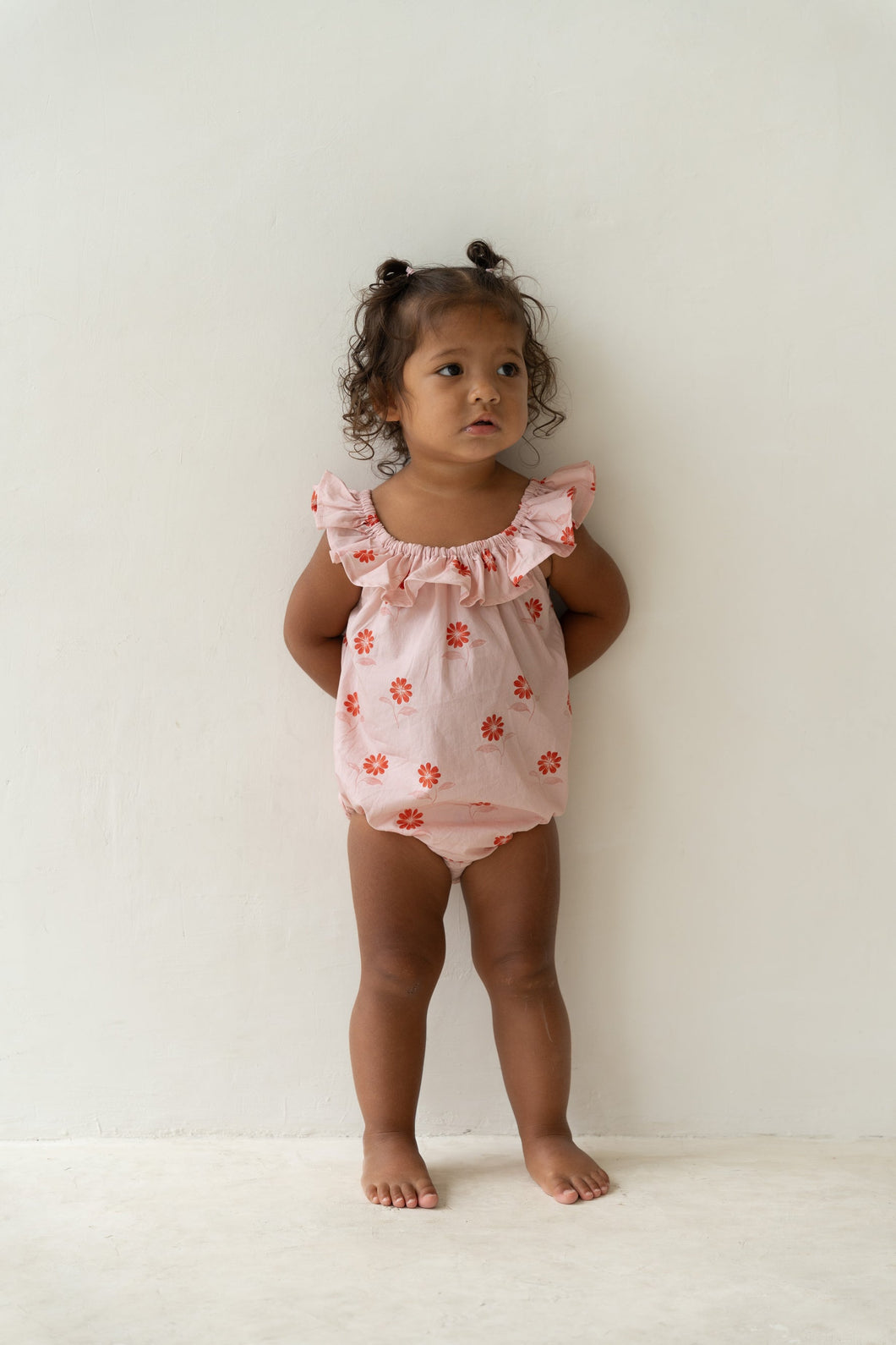 Illoura The Label - Pip Romper - Summer Daisy Print