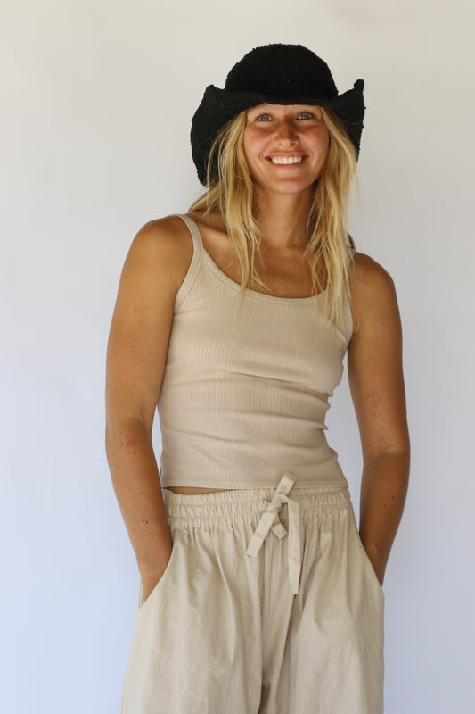 Hobo and Hatch - Polly Short Brim Hemp Hat
