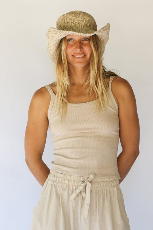 Hobo and Hatch - Polly Short Brim Hemp Hat