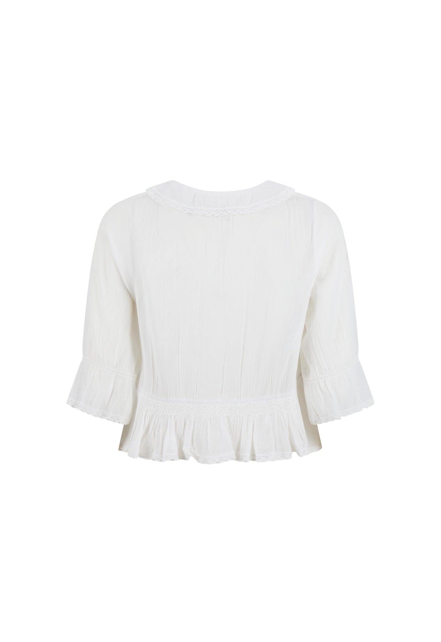 Spell - Prairie Blouse - Whisper White