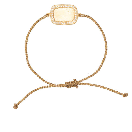 Rubyteva Design - Adjustable Cubic Zirconia Bahia Bracelet