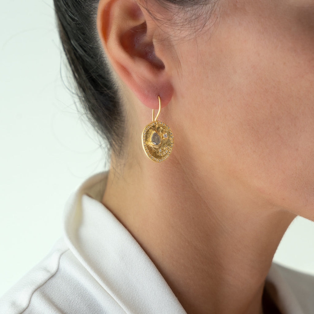 Rubyteva Design - Labradorite Alila Earrings