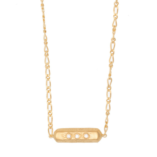 Rubyteva Design - Cubic Zirconia Brahma Necklace