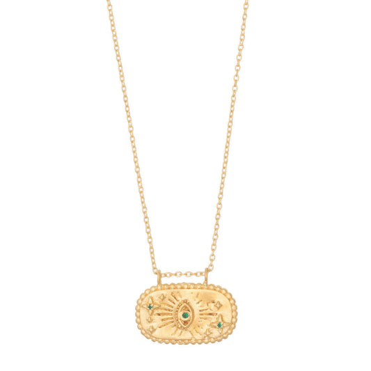 Rubyteva Design - Green Zircon Berber Necklace