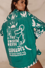 Load image into Gallery viewer, Sabbi - Don Julio Long Sleeve  Shirt - It&#39;s Thirsty Work - Green
