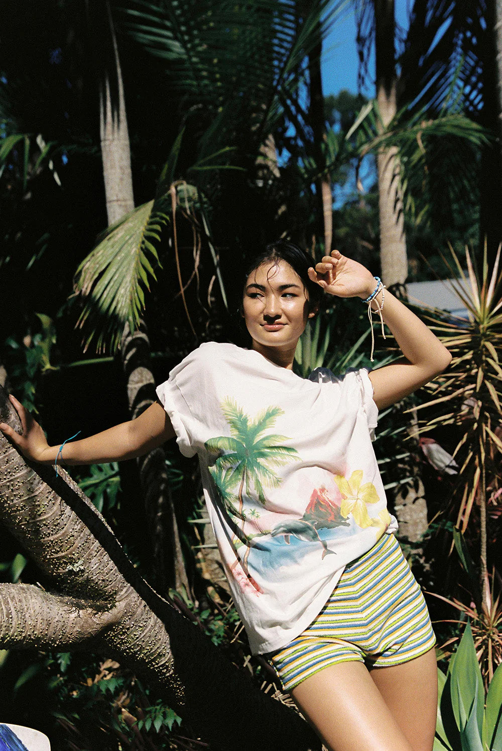 Sea Street - Paradise Tee - Salt