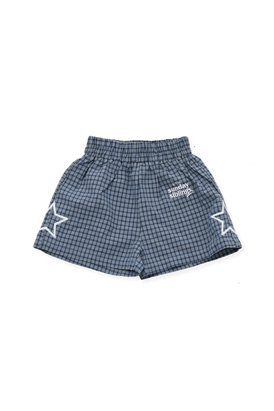 Sunday Siblings - Nash Shorts - Blue