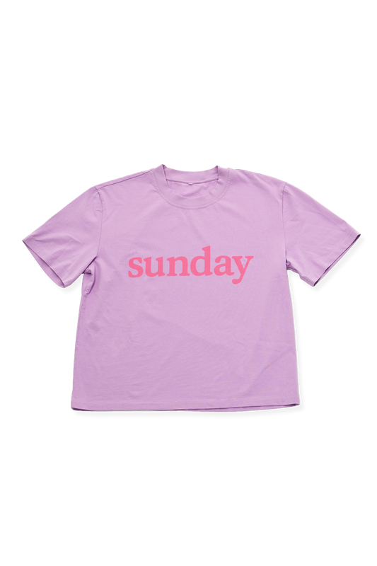 Sunday Siblings - Sunday Tee - Purple