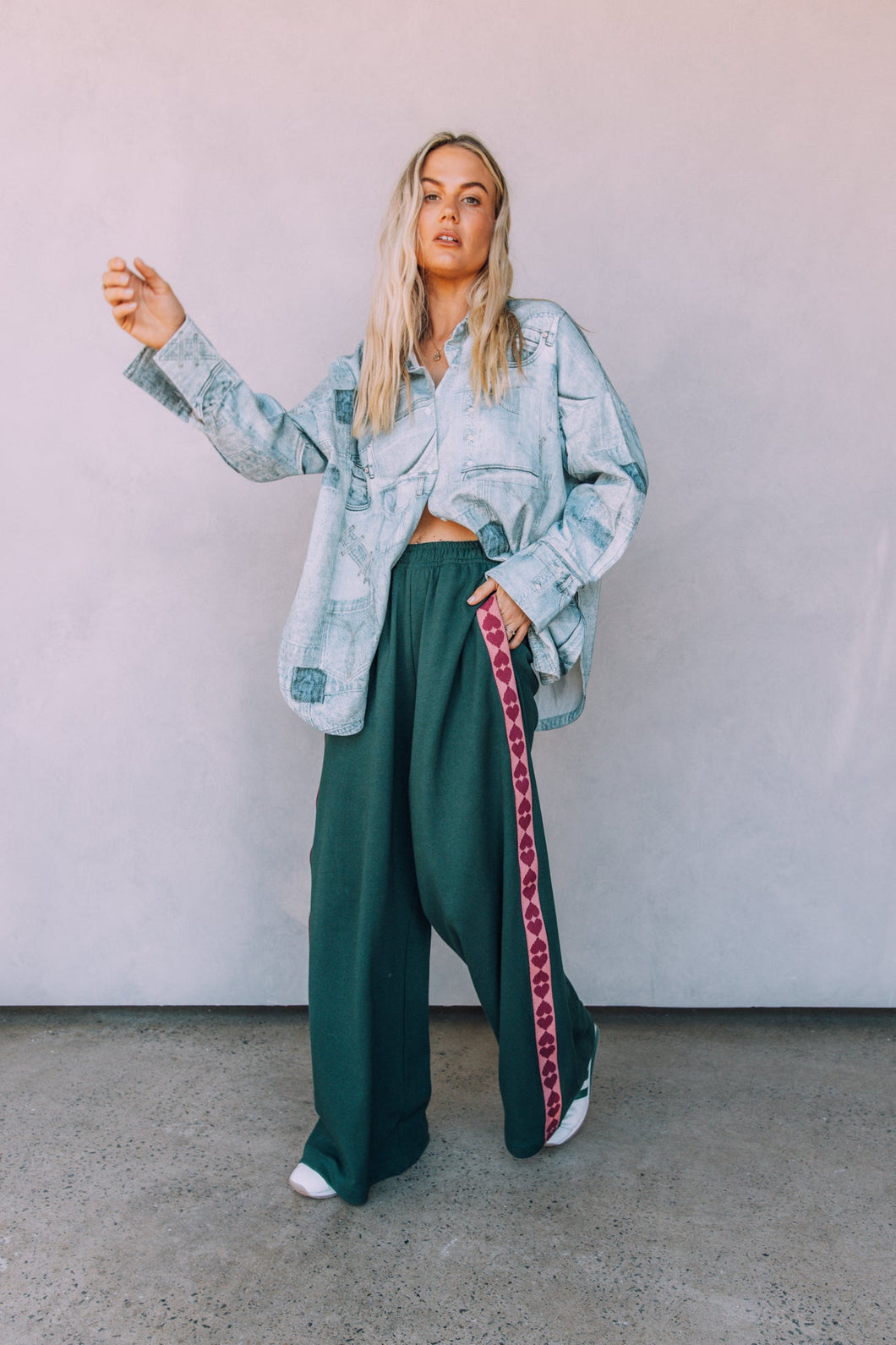 Sabbi - The Raving Hearts Pants - Green