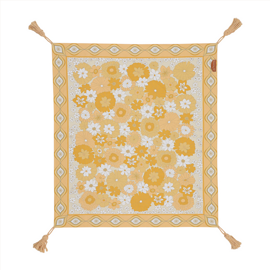 Wandering Folk Picnic Rug - Lola Honey