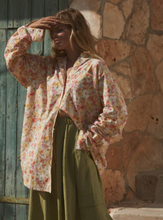 Load image into Gallery viewer, La Boheme Girls - Clyde Shirt - Marigold Floral - One Size
