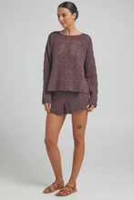 Load image into Gallery viewer, Poolside Paradiso - Messina L/S Knit Top - Coco
