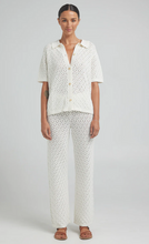 Load image into Gallery viewer, Poolside Paradiso - Mimosa Knit Shirt - Gardenia
