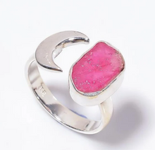 Load image into Gallery viewer, Silver Rings - Single Stone - Moon Magic
