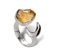 Load image into Gallery viewer, Silver Rings - Single Stone - Moon Magic
